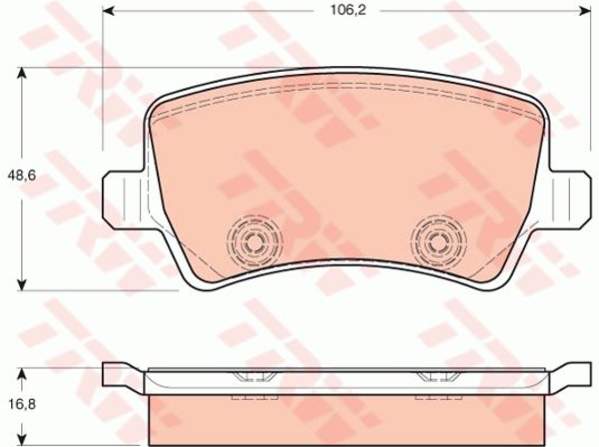 Requal Remblokset RBP426