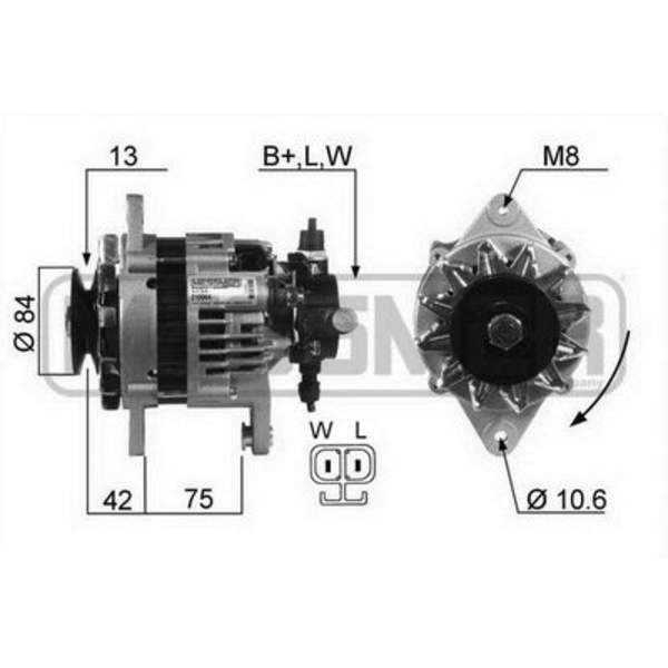 Huismerk Alternator/Dynamo 210064A