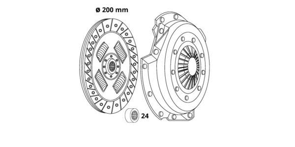 Bodermann Koppelingskit BM641440671