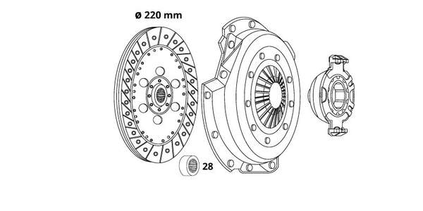 Bodermann Koppelingskit BM641442871