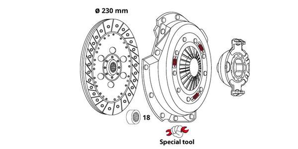 Bodermann Koppelingskit BM641730041