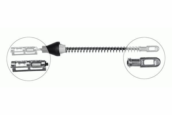 Hitec Handremkabel K13884