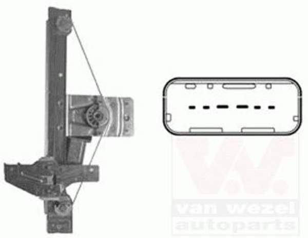 Van Wezel Raammechanisme 4029267