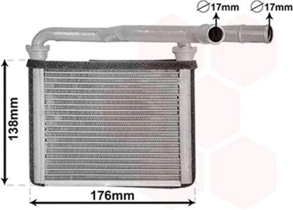 Van Wezel Kachelradiateur 27006278