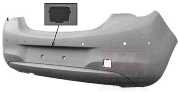 Van Wezel Bumper 3804548