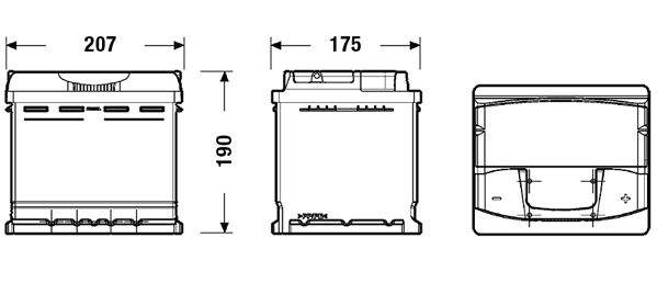 Image of Exide Accu EA530 ea530_163