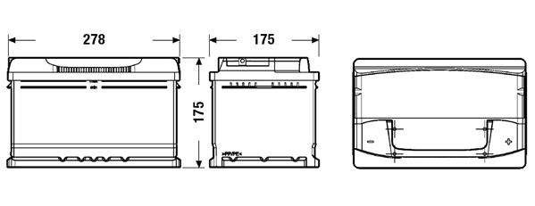 Image of Exide Accu EA722 ea722_163