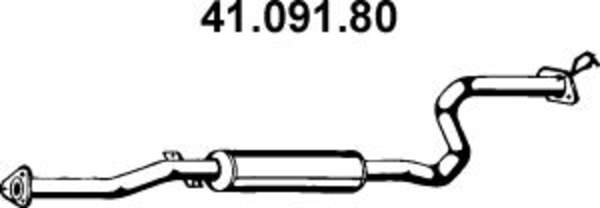 Eberspacher Tussendemper 41.091.80