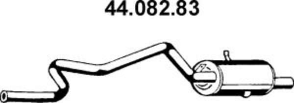 Eberspacher Achterdemper 44.082.83