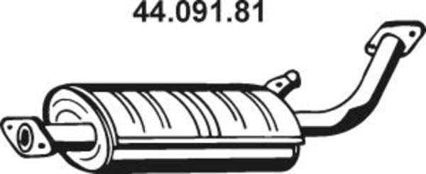 Eberspacher Tussendemper 44.091.81