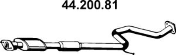 Eberspacher Tussendemper 44.200.81