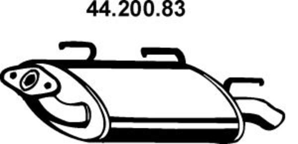 Eberspacher Achterdemper 44.200.83