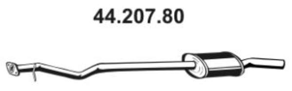 Eberspacher Tussendemper 44.207.80