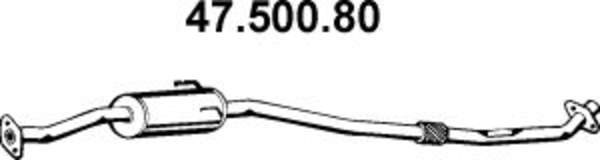 Eberspacher Tussendemper 47.500.80