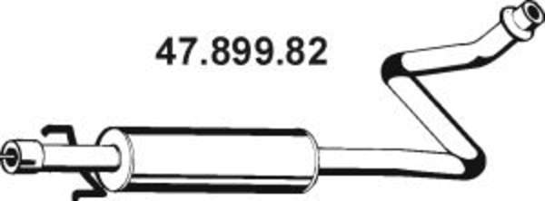 Eberspacher Tussendemper 47.899.82