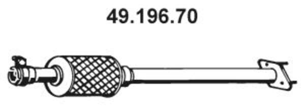 Eberspacher Voorpijp 49.196.70