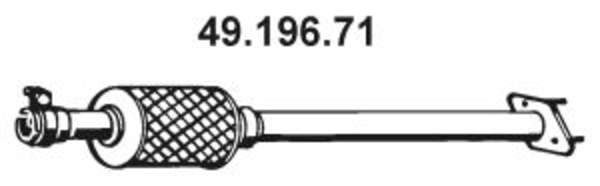 Eberspacher Voorpijp 49.196.71