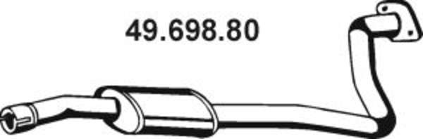 Eberspacher Tussendemper 49.698.80