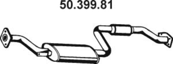 Eberspacher Tussendemper 50.399.81