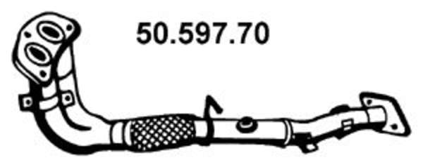 Eberspacher Voorpijp 50.597.70