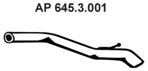 Eberspacher Voorpijp 645.3.001