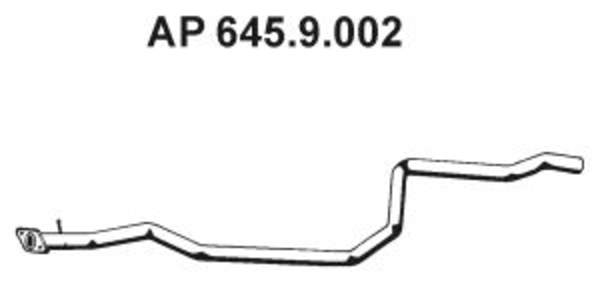 Eberspacher Voorpijp 645.9.002