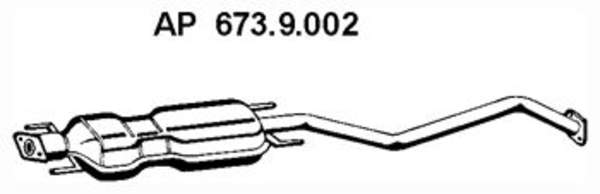 Eberspacher Tussendemper 673.9.002