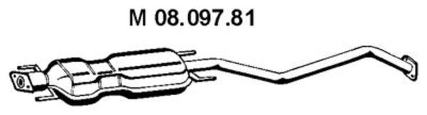 Eberspacher Tussendemper 08.097.81