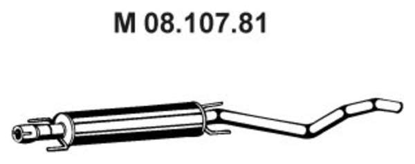 Eberspacher Tussendemper 08.107.81