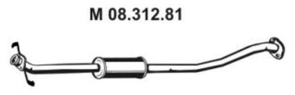 Eberspacher Tussendemper 08.312.81