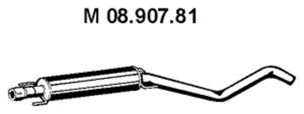 Eberspacher Tussendemper 08.907.81