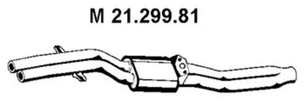 Eberspacher Tussendemper 21.299.81