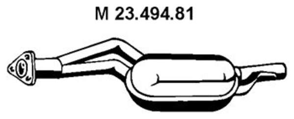 Eberspacher Tussendemper 23.494.81