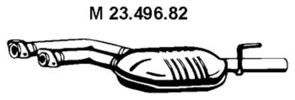 Eberspacher Tussendemper 23.496.82