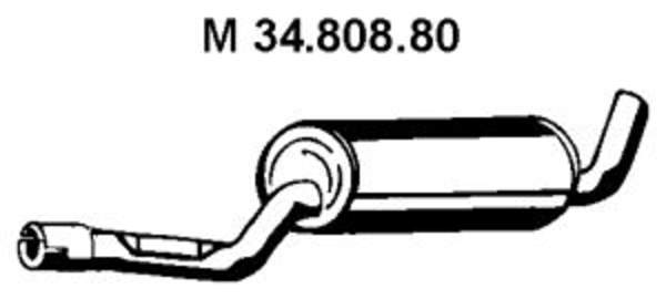 Eberspacher Tussendemper 34.808.80