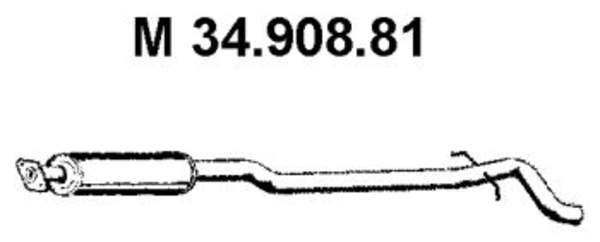 Eberspacher Tussendemper 34.908.81