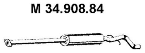 Eberspacher Tussendemper 34.908.84