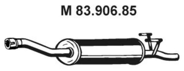 Eberspacher Tussendemper 83.906.85