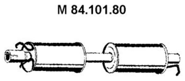 Eberspacher Tussendemper 84.101.80