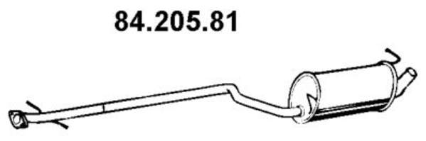 Eberspacher Tussendemper 84.205.81