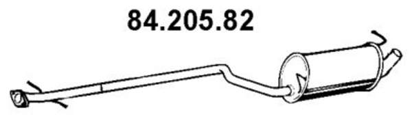 Eberspacher Tussendemper 84.205.82