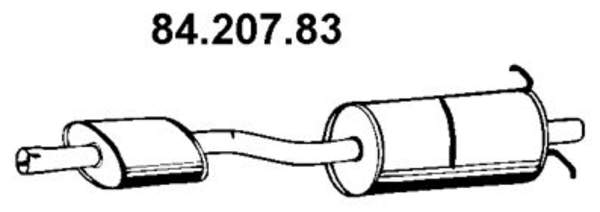 Eberspacher Tussendemper 84.207.83