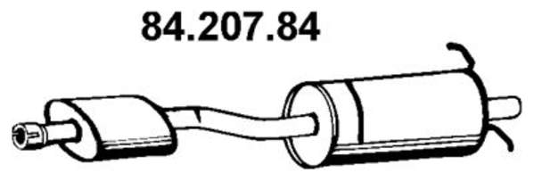 Eberspacher Tussendemper 84.207.84