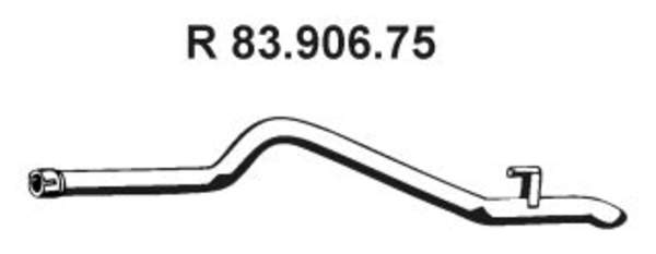 Eberspacher Voorpijp 83.906.75