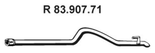 Eberspacher Voorpijp 83.907.71