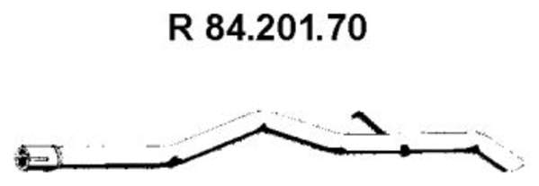 Eberspacher Voorpijp 84.201.70