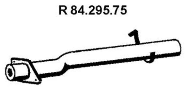 Eberspacher Voorpijp 84.295.75