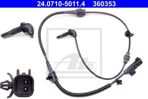 Image of Ate ABS sensor 24.0710-5011.4 24071050114_260