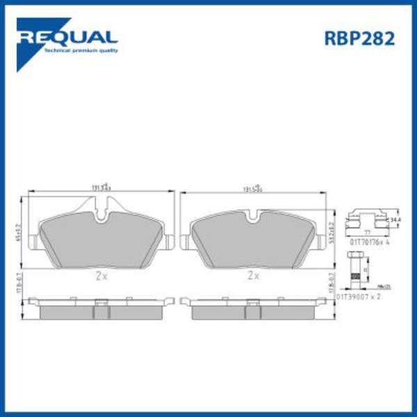 Requal Remblokset RBP282
