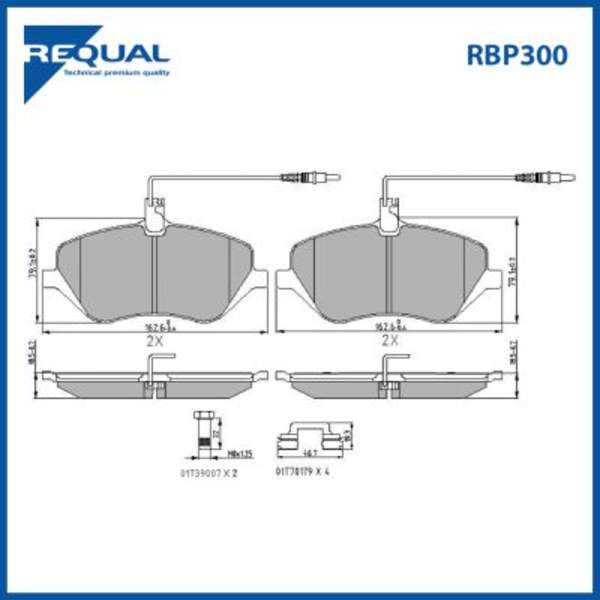Requal Remblokset RBP300